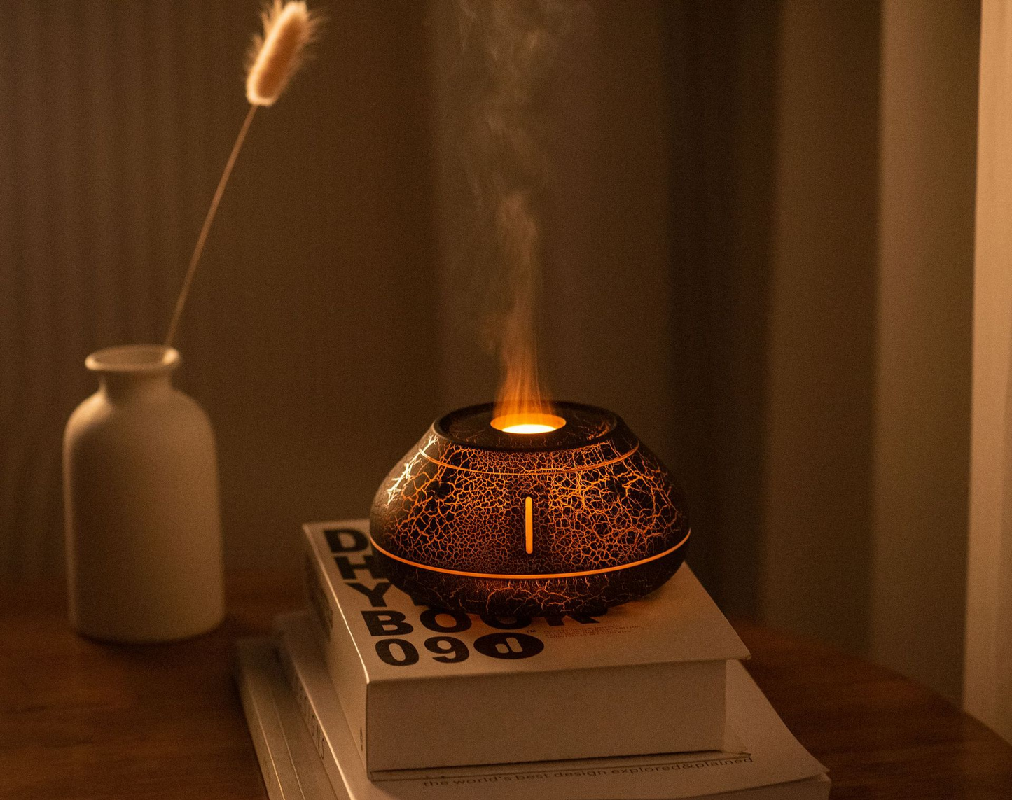Colorful Flame Crack Aromatherapy Machine