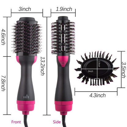 Multifunctional hair dryer comb