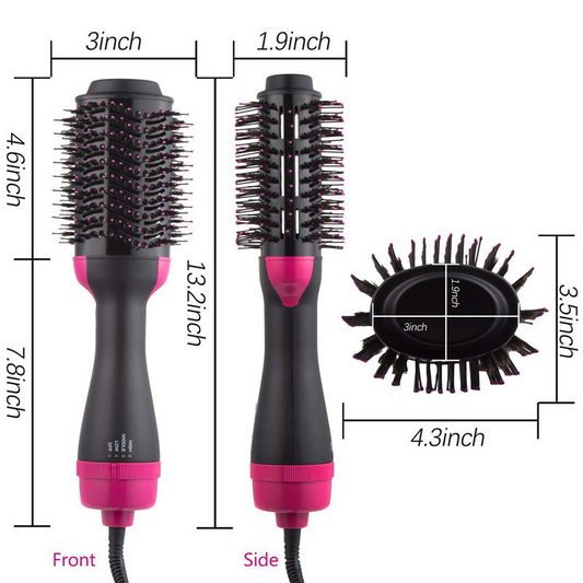 Multifunctional hair dryer comb